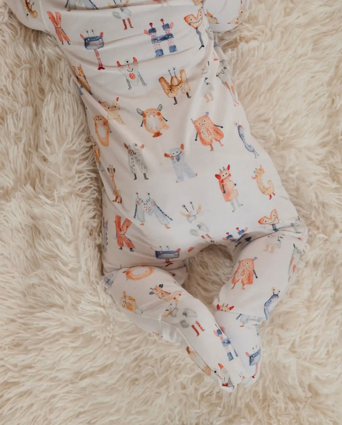 Monster Alphabet Bamboo Pajamas