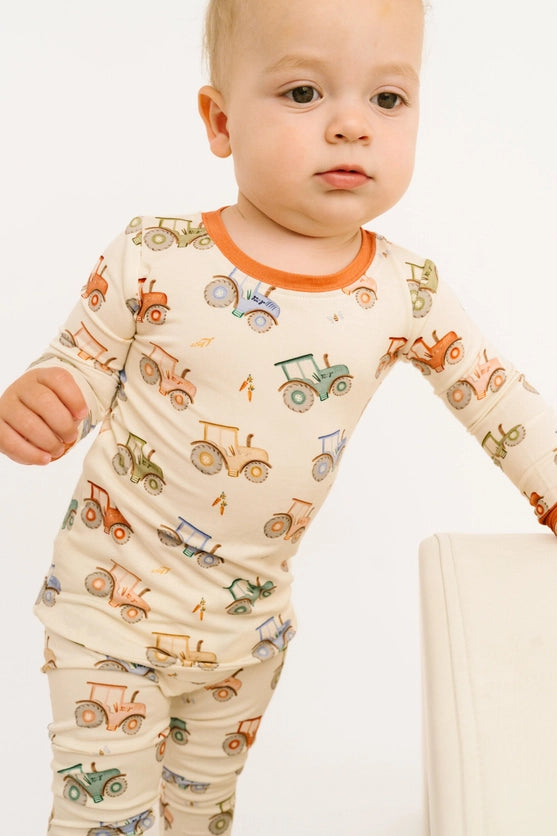 Tractor Bamboo Pajamas
