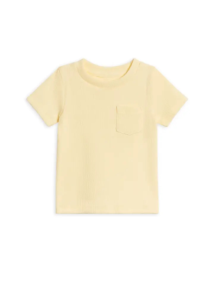 Lou Ribbed Pocket Tee