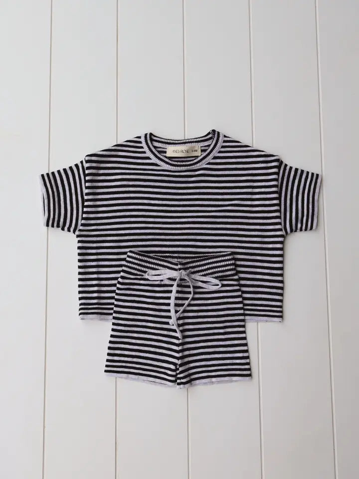 Asher Striped Two Piece Set