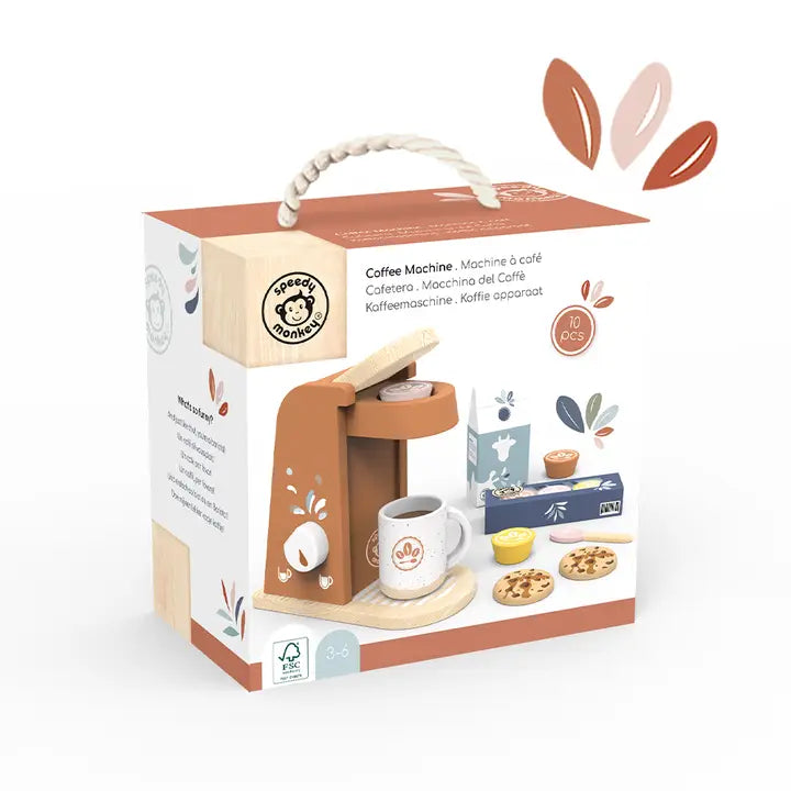 Wooden Coffee Machine