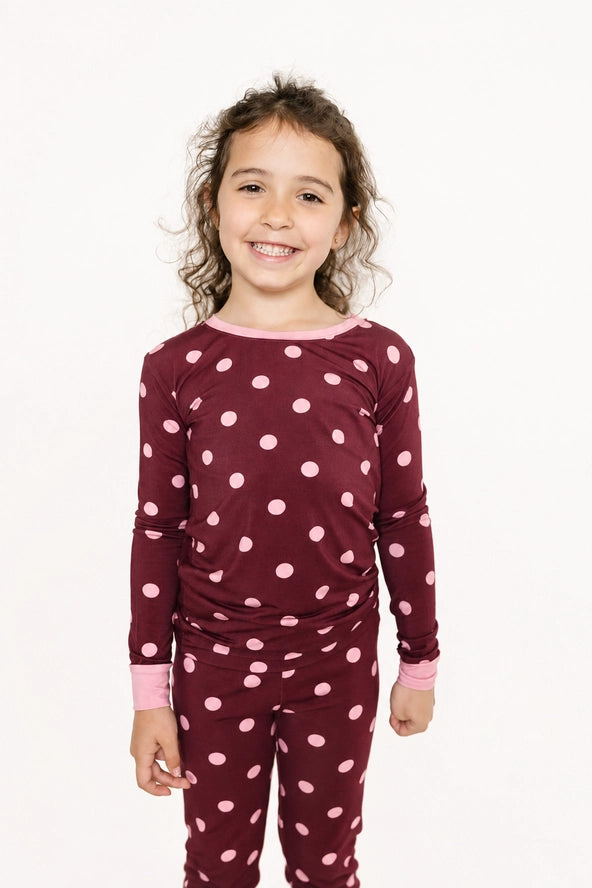Polka Dot Bamboo Pajamas