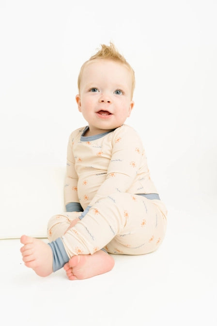 Boho Waves Bamboo Pajamas