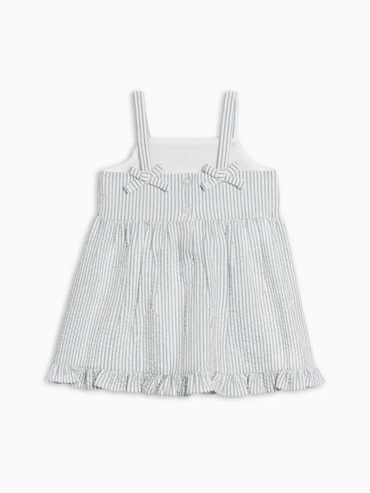 Jules Seersucker Dress - Organic