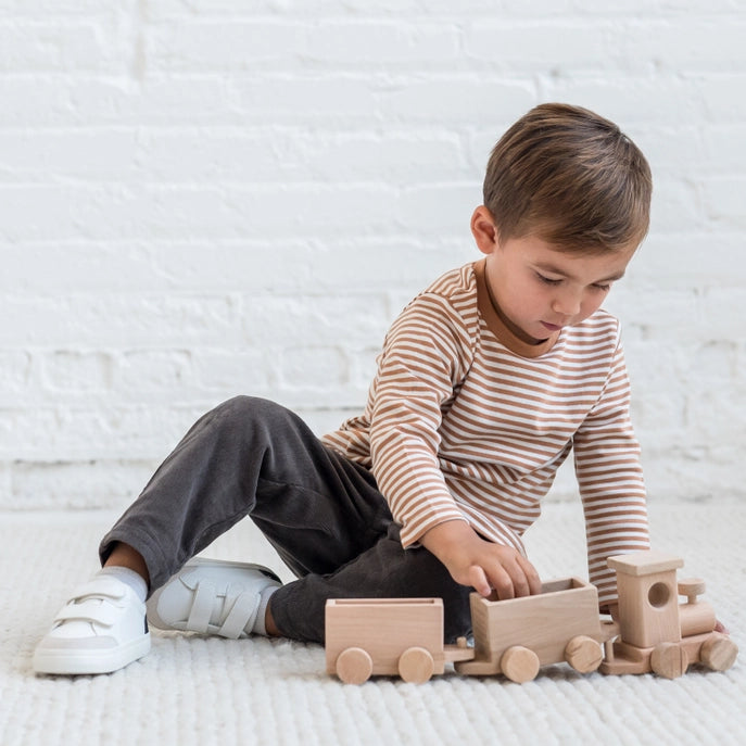 Turk Long Sleeve - Ginger Stripe