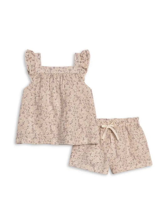 Stella Floral Muslin Set - Organic