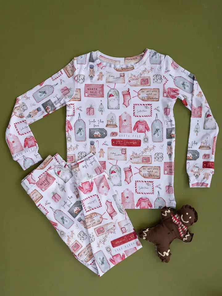 Letters To Santa Bamboo Pajamas