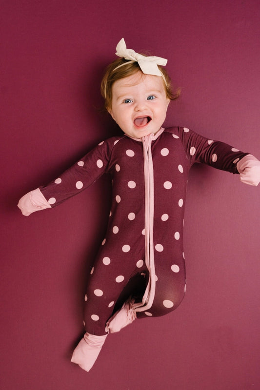 Polka Dot Bamboo Pajamas