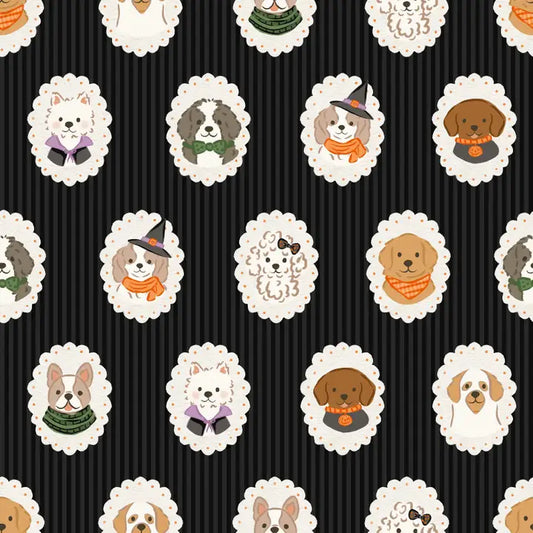 Spooky Pups Bamboo Pajamas (Pre-Order)