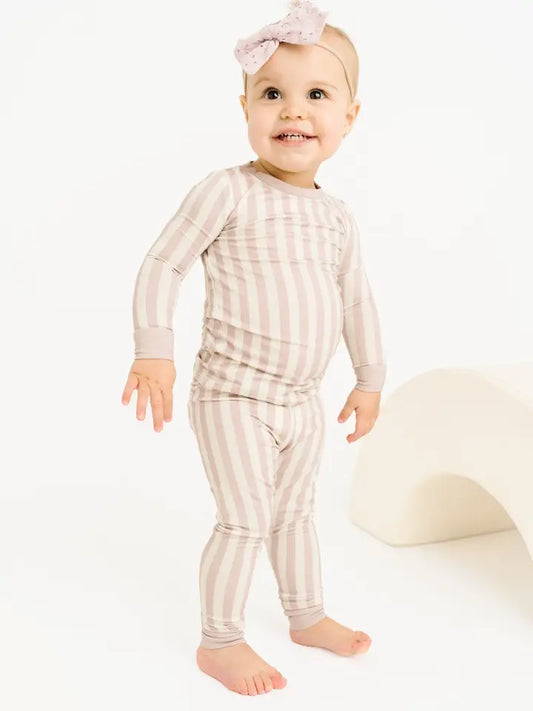 Blush Stripe Pajamas