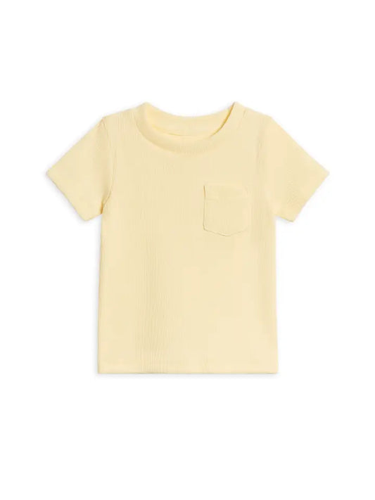 Lou Ribbed Pocket Tee