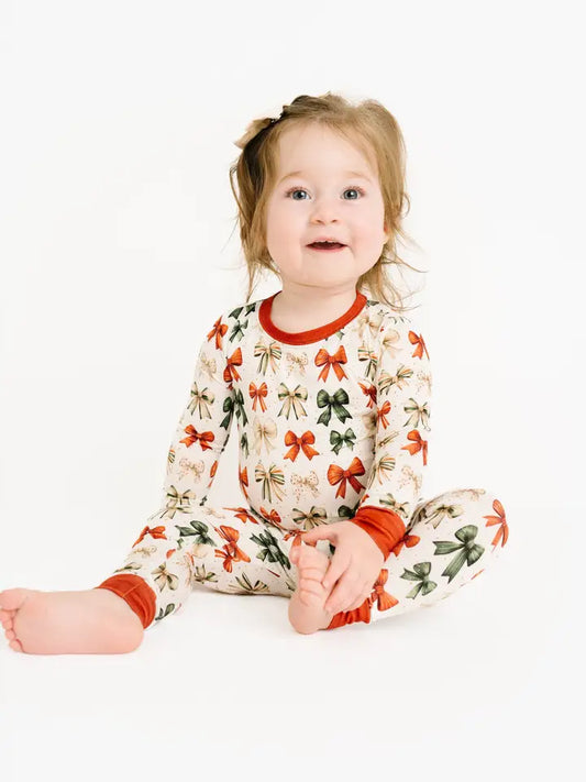 Holiday Bows Pajamas
