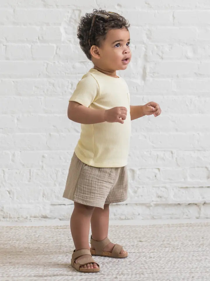 Lou Ribbed Pocket Tee