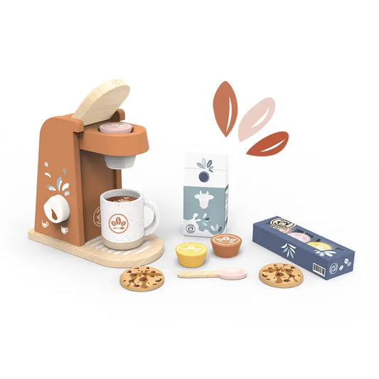 Wooden Coffee Machine