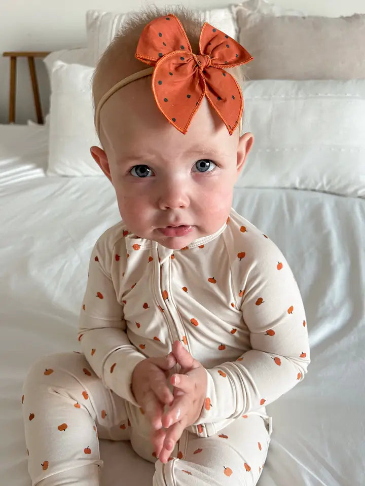 Tiny Pumpkins Bamboo Pajamas (Pre-Order)