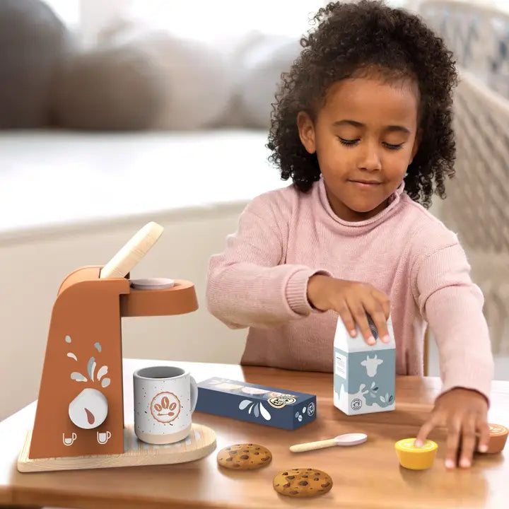 Wooden Coffee Machine