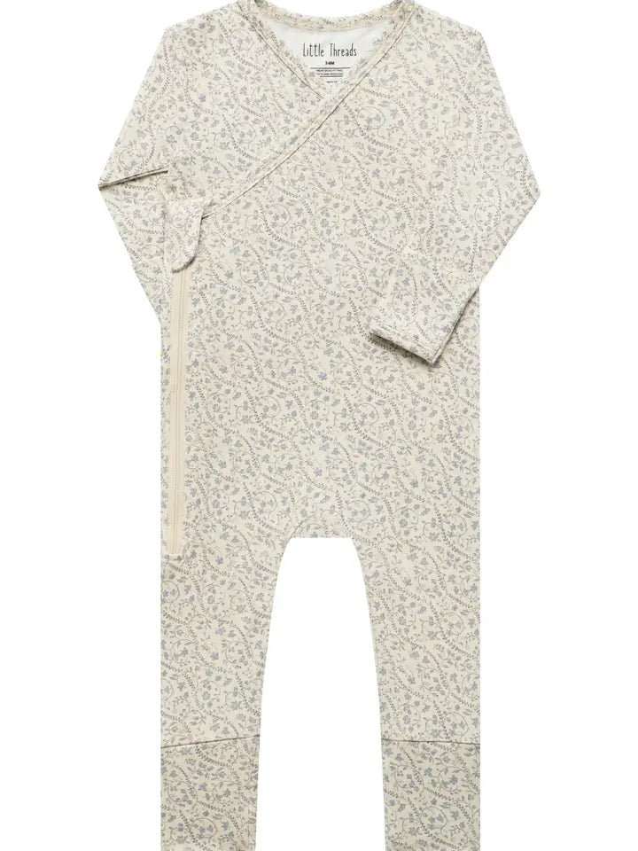 Amelia Bamboo Wrap Footie