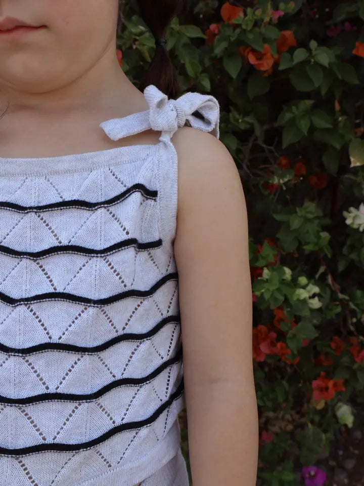 Willa Tie Sleeve Knit Set