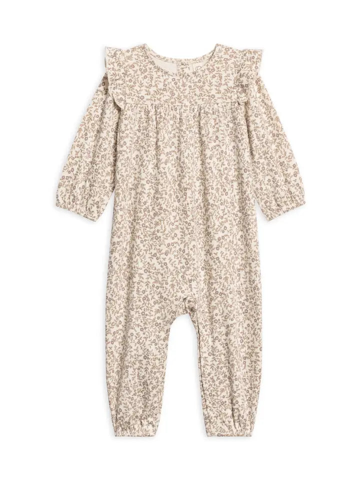 Janie Floral Romper - Organic