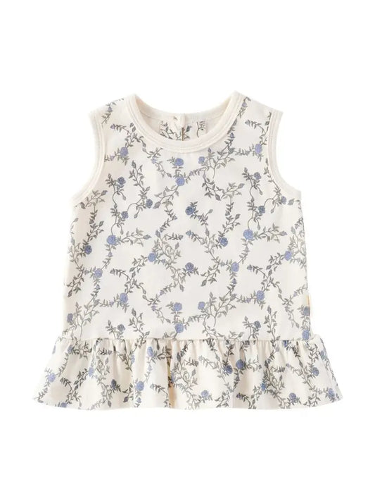 Lindsay Ruffle Tank - Organic
