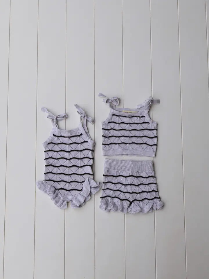 Willa Tie Sleeve Knit Set