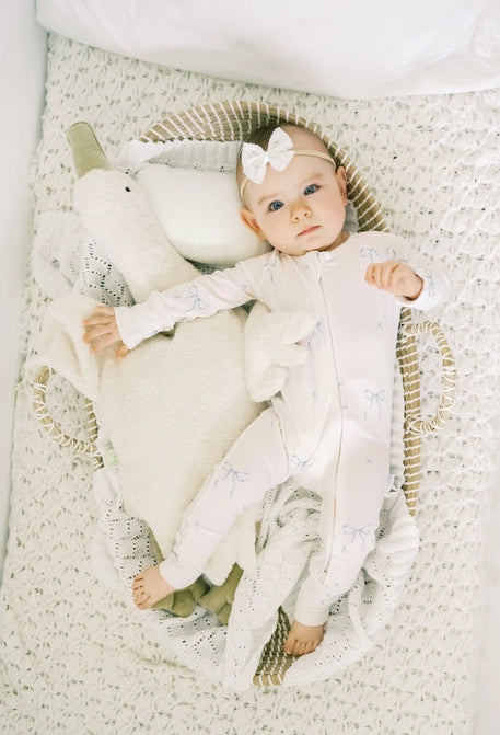 Lainey Ribbed Bow Pajamas