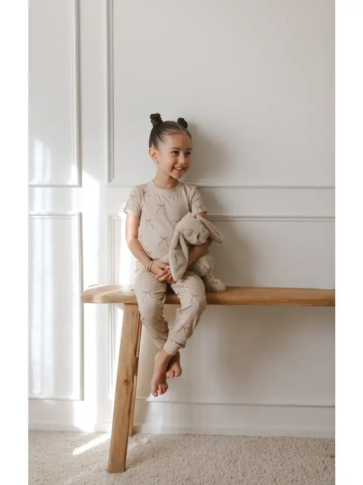 Bow Bamboo Pajamas