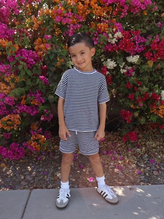 Asher Striped Two Piece Set