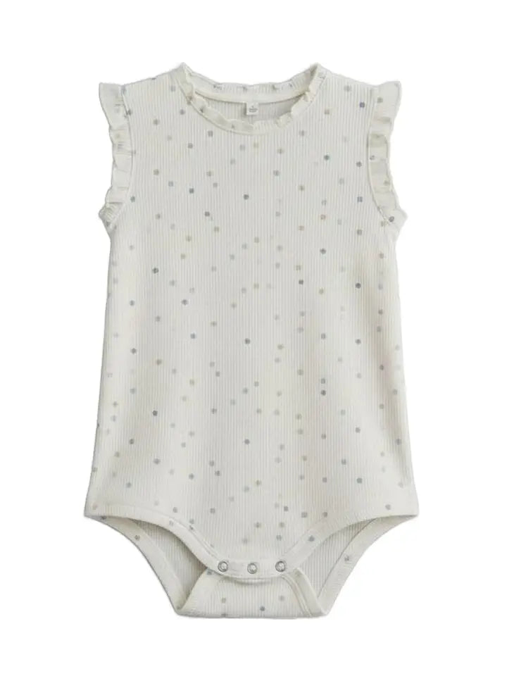 Riley Mini Dot Bodysuit - Organic