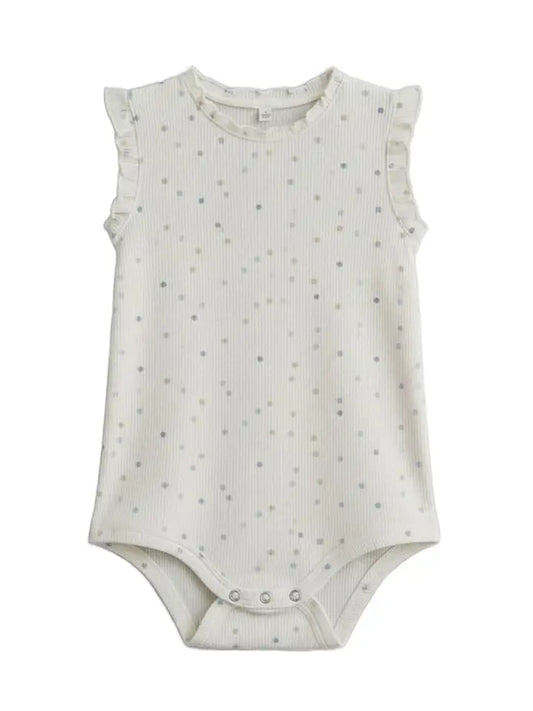 Riley Mini Dot Bodysuit - Organic