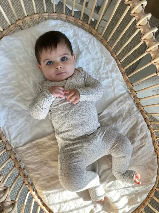 Amelia Bamboo Wrap Footie