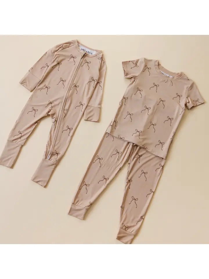 Bow Bamboo Pajamas