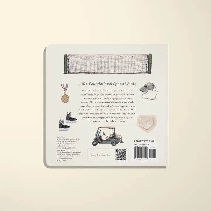 Our Big Book of Sports: A Collection of 100+ Sports Words