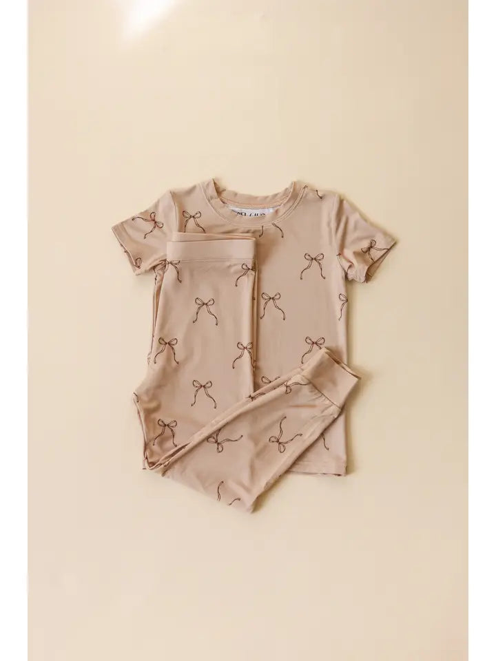 Bow Bamboo Pajamas