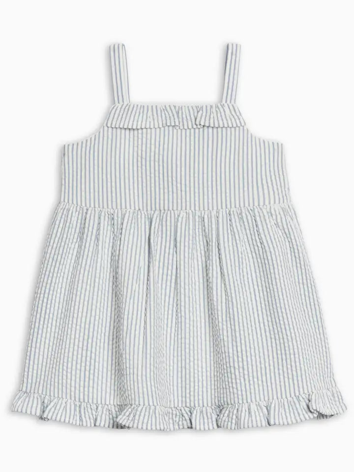 Jules Seersucker Dress - Organic
