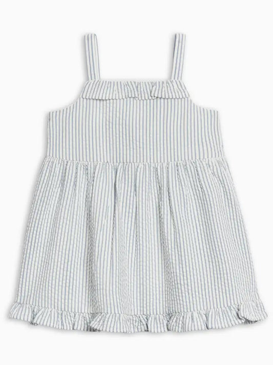 Jules Seersucker Dress - Organic