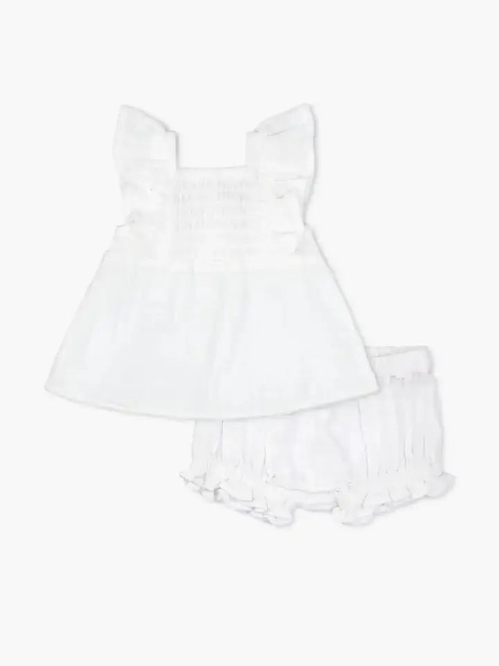 Madeline Smocked Set - Organic